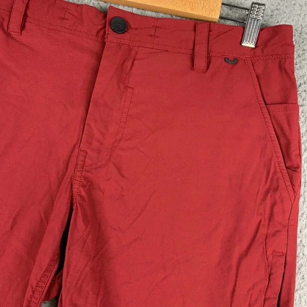 686 Everywhere Shorts Men's 30 Oxblood Featherlight Stretch Hiking Fishing Chino